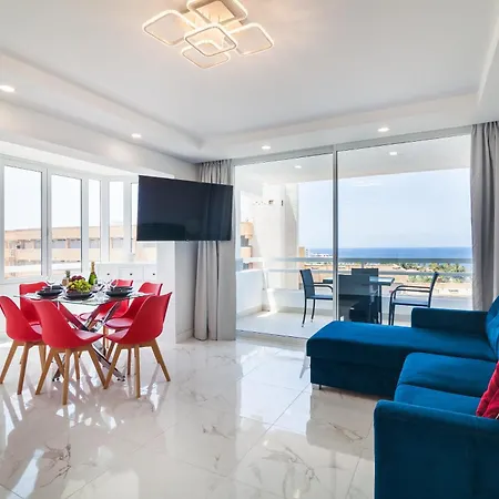 Ponderosa 619, Americas, 2 Bedroom With Large Terrace And Ocean View, Next To Siam Park * Playa de las Americas (Tenerife)