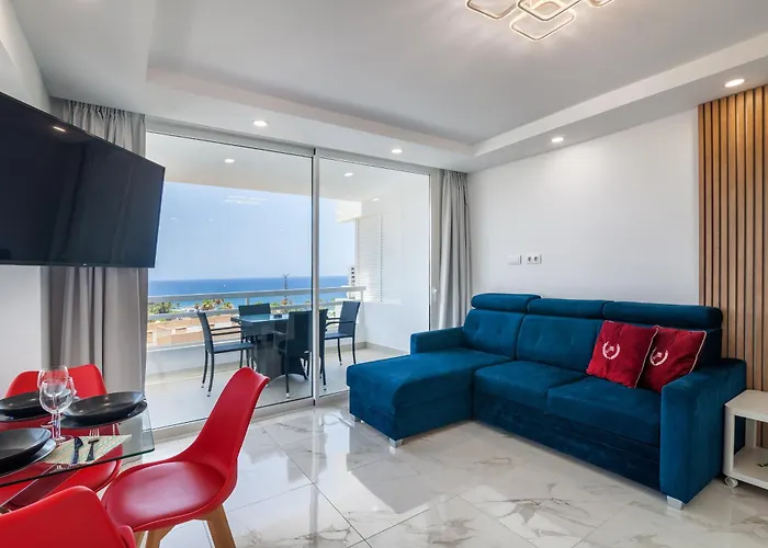 Apartmán Ponderosa 619, Americas, 2 Bedroom With Large Terrace And Ocean View, Next To Siam Park